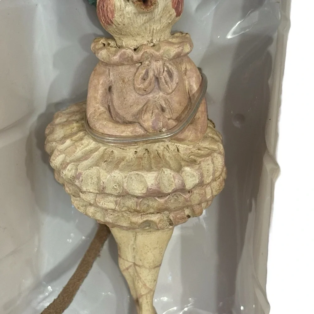 Hole In The Wall Gang Twinkle Toes Ballerina Mouse W1455 With Box Kurt Adler VTG